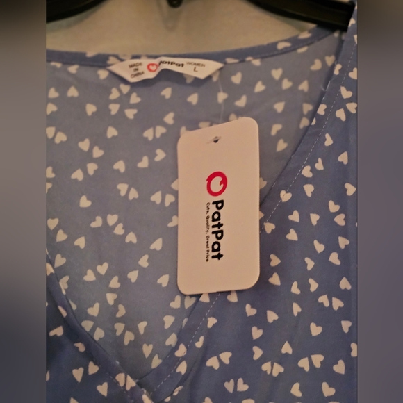 NWT Dress Blue and White #52 - Picture 6 of 16